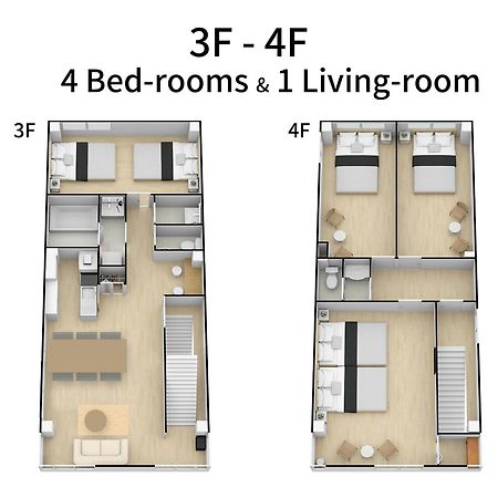 Bijou Suites Sorriso 大阪 客房 照片
