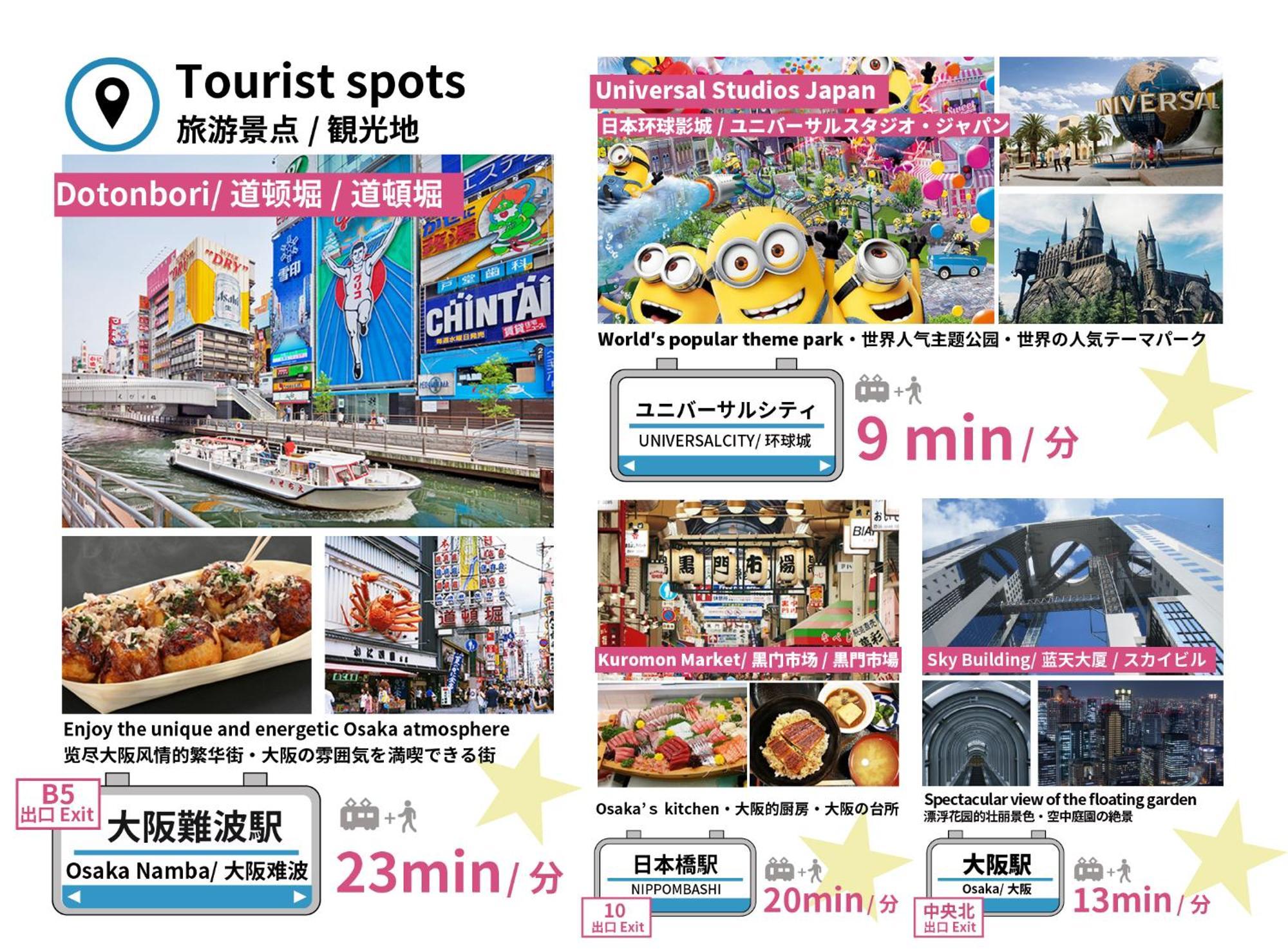 Bijou Suites Sorriso 大阪 外观 照片